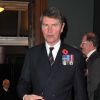 Le vice-amiral Timothy Laurence, mari de la princesse Anne, lors de la soirée du Festival Royal du Souvenir, dédié à la commémoration des victimes de guerres, au Royal Albert Hall à Londres, le 12 novembre 2016.