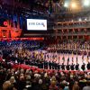Image de la soirée du Festival Royal du Souvenir, dédié à la commémoration des victimes de guerres, au Royal Albert Hall à Londres, le 12 novembre 2016.