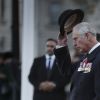 Le prince Charles a rendu hommage à tous les soldats de la garde galloise tués depuis la création du régiment en 1915, lors d'une cérémonie du souvenir à Londres le 13 novembre 2016 aux Wellington Barracks.