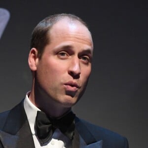 Le prince William lors de la cérémonie des "Evening Standard Theatre Awards" au théâtre Old Vic à Londres, le 13 novembre 2016.