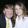 Donald Trump et sa femme Melania au club Mar A Lago à Palm Beach, le 1er février 2009.