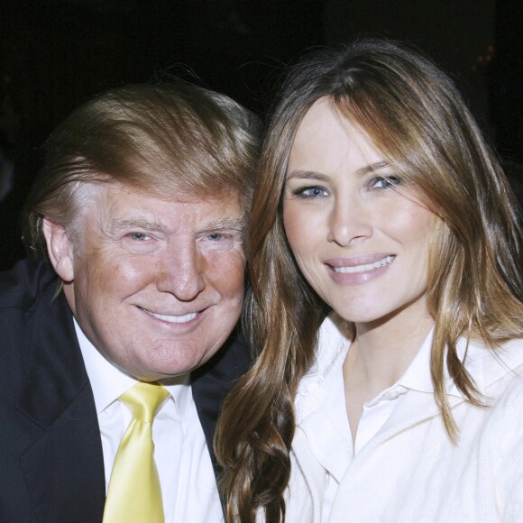 Donald Trump et sa femme Melania au club Mar A Lago à Palm Beach, le 1er février 2009.