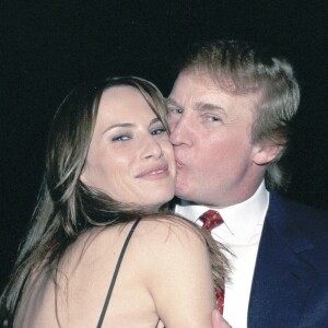 Donald Trump et sa femme Melania au club Mar A Lago à Palm Beach en 2008.