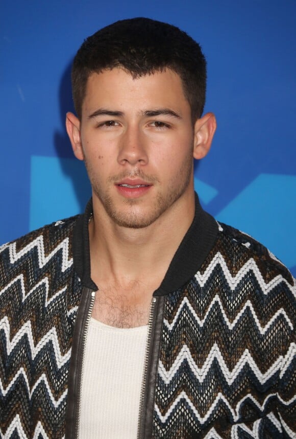 Nick Jonas - Photocall des MTV Video Music Awards 2016 au Madison Square Garden à New York. Le 28 août 2016