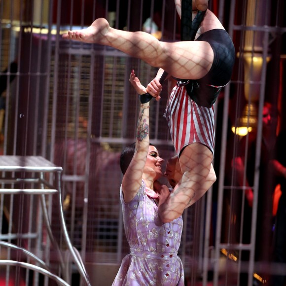 Exclusif - Alizée et son époux Grégoire Lyonnet - 53e Gala de l'Union des artistes, mise en scène par Claude Lelouch au Cirque d'Hiver Bouglione, enregistré le 13 juin 2016. Diffusion sur France 2, le mardi 22 novembre à 20h55. @Dominique Jacovides/Bestimage
