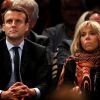 Emmanuel Macron et sa femme Brigitte Macron - Meeting à Montpellier, le 18 octobre 2016. © Patrick Bernard/Bestimage