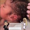 La fille de Rob Kardashian et Blac Chyna, prénommée Dream, a déjà le droit à son propre filtre Snapchat. Photo publiée sur Instagram le 16 novembre 2016