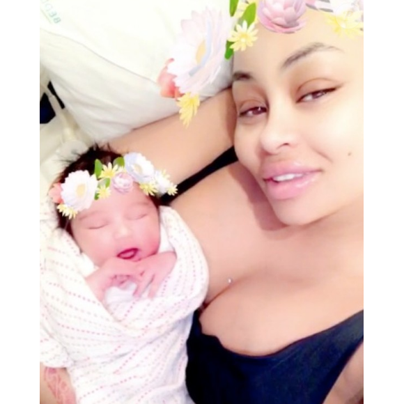 Blac Chyna a publié une photo d'elle et sa fille Dream sur sa page Instagram, le 12 novembre 2016