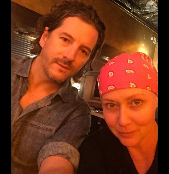 Shannen Doherty et son mari Kurt Iswarienko sur une photo publiée sur Instagram le 13 novembre 2016