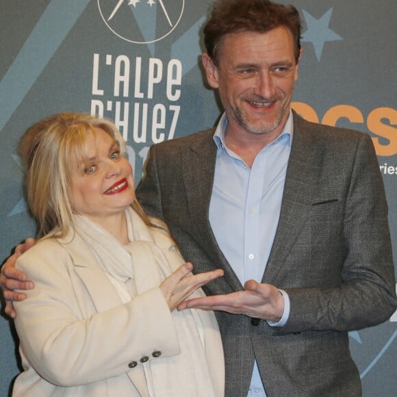 Isabelle Nanty , Jean-Paul Rouve - Soirée d'ouverture du 19ème Festival International du film de Comédie de l'Alpe d'Huez le 13 Janvier 2016.