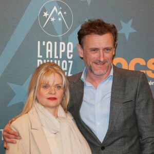 Isabelle Nanty , Jean-Paul Rouve - Soirée d'ouverture du 19ème Festival International du film de Comédie de l'Alpe d'Huez le 13 Janvier 2016.