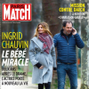 Ingrid Chauvin enceinte en couverture de Paris Match