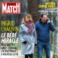 Ingrid Chauvin enceinte en couverture de Paris Match