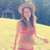 Olivia Wilde affiche son baby bump au nom du "Bump Day", qui a lieu aux Etats-Unis le 3 août.