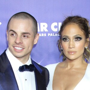 Casper Smart et sa compagne Jennifer Lopez lors de l'after party "Jennifer Lopez : All I have" et de l'inauguration du restaurant Mr Chow à Las Vegas, le 20 janvier 2016.  Casper Smart, Jennifer Lopez attend 'Jennifer Lopez : All I have' After Party And Grand Opening Of Mr. Chow in Las Vegas, Nevada, on January 20, 2016.20/01/2016 - Las Vegas