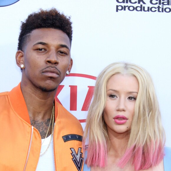 Iggy Azalea, Nick Young - Soirée des "Billboard Music Awards" à Las Vegas le 17 mai 2015.  The 2015 Billboard Music Awards-Arrivals- held at The MGM Grand Arena in Las Vegas, Nevada on 5/17/15.17/05/2015 - Las Vegas