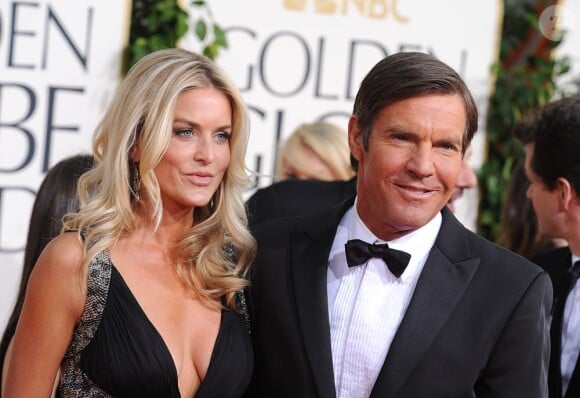 Divorcera, divorcera pas ? Dennis Quaid et son épouse Kimberly, ici en janvier 2011 à Beverly Hills, ne savent plus sur quel pied danser.