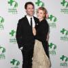 Maggie Grace et son fiancé Matthew Cooke - 12ème soirée annuelle pre-oscars "Global Green" à Los Angeles, le 19 février 2015.