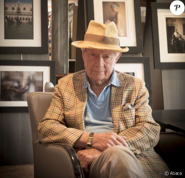 David Hamilton lors d'une séance photo réalisée en 2016.