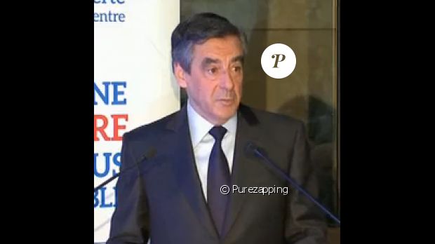 François Fillon s&#039;exprime au sein de la Haute autorité le 27 novembre 2016 à Paris après sa victoire aux Primaires des républicains.