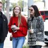 Lana Del Rey déjeune avec sa soeur Caroline Grant au Zinque Café, à Los Angeles le 27 novembre 2016.