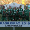 L'équipe brésilienne de football de Chapecoense, à bord de l'avion qui s'est écrasé en Colombie le 28 novembre 2016.