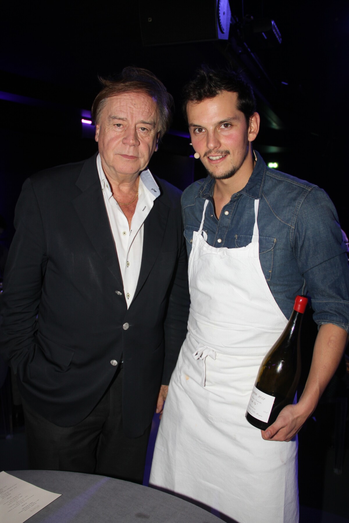Photo : Exclusif - Daniel Lauclair et le chef Juan Arbelaez - Dîner au ...