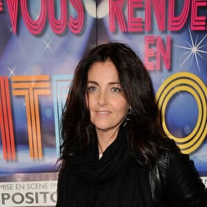 Cristiana Reali - Générale de la pièce de théâtre "Rendez-vous en boîte" au théâtre de La Gaîté Montparnasse à Paris, le 7 avril 2014