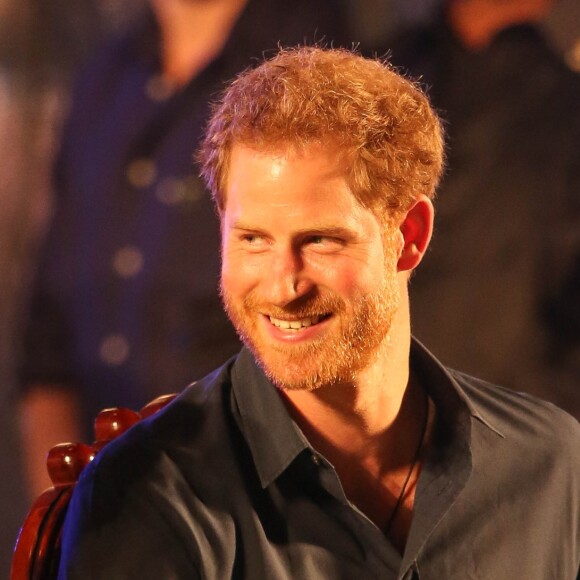 Le prince Harry et Rihanna assistent au Mega Concert organisé pour le 50ème anniversaire de l'indépendance de la Barbade, en présence du premier ministre Freundel Stuart, au stade Kensington Oval. Le prince Harry a également décoré Jamilla Sealy du "Queen's Young Leader Award 2017". Bridgetown, le 30 novembre 2016.