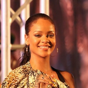 Le prince Harry et Rihanna assistent au Mega Concert organisé pour le 50ème anniversaire de l'indépendance de la Barbade, en présence du premier ministre Freundel Stuart, au stade Kensington Oval. Le prince Harry a également décoré Jamilla Sealy du "Queen's Young Leader Award 2017". Bridgetown, le 30 novembre 2016.