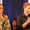 Le prince Harry et Rihanna assistent au Mega Concert organisé pour le 50ème anniversaire de l'indépendance de la Barbade, en présence du premier ministre Freundel Stuart, au stade Kensington Oval. Le prince Harry a également décoré Jamilla Sealy du "Queen's Young Leader Award 2017". Bridgetown, le 30 novembre 2016