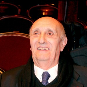Pierre Tchernia aux César, le 22 février 2008 à Paris.