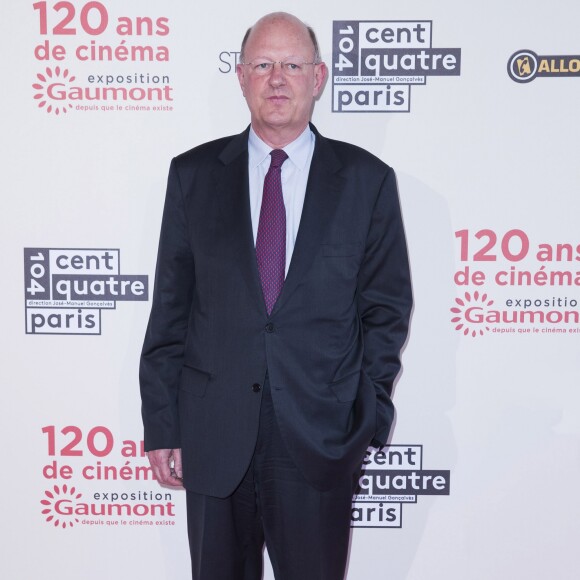 Rémy Pflimlin - Photocall de l'exposition "120 ans de Cinéma: Depuis que le Cinéma existe" au 104 à Paris le 13 avril 2015.