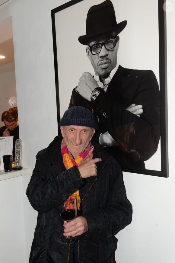 Exclusif - Jean-François Dérec - Vernissage privé de l'exposition "JoeyStarr Punk Funk Hero" à la galerie Artcube à Paris, France, le 1 décembre 2016. Exposition du 2 au 11 décembre 2016. © Rachid Bellak/Bestimage