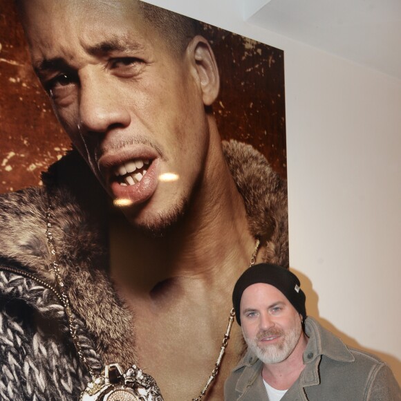 Exclusif - Le photographe Renaud Corlouër - Vernissage privé de l'exposition "JoeyStarr Punk Funk Hero" à la galerie Artcube à Paris, France, le 1 décembre 2016. Exposition du 2 au 11 décembre 2016. © Rachid Bellak/Bestimage