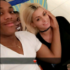 Mélanie Da Cruz souriante pour l'anniversaire d'Anthony Martial, lundi 5 décembre 2016 - Snapchat