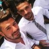 Kevin et Julien des "Marseillais" sur Instagram, juillet 2016