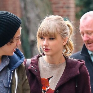 Harry Styles et Taylor Swift se promenent a Central Park a New York, le 2 decembre 2012.