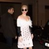 Exclusif - Lady Gaga arrive chez Azzedine Alaïa à Paris, le 29 novembre 2016.