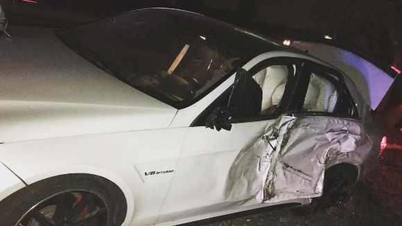 Casper Smart : L'ex de Jennifer Lopez victime d'un étrange accident de voiture