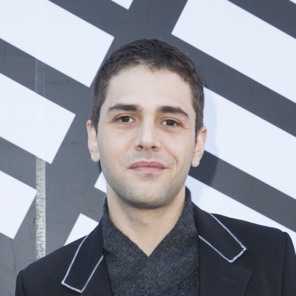 Xavier Dolan - Photocall au défilé de mode "Louis Vuitton" collection prêt-à-porter Printemps-Eté 2017 lors de la Fashion Week de Paris, place Vendôme, à Paris, France, le 5 octobre 2016. © Olivier Borde/Bestimage