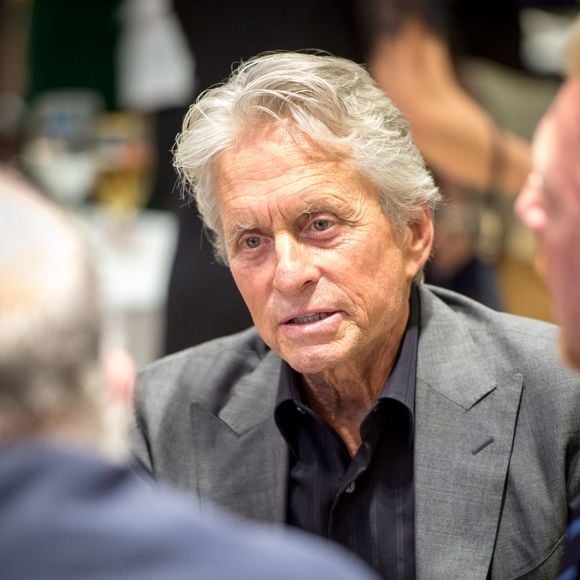 Michael Douglas au cocktail du tournoi de golf Mission Hills World Celebrity ProAm à Hong Kong le 20 octobre 2016. © Jayne Russell via ZUMA Wire / Bestimage