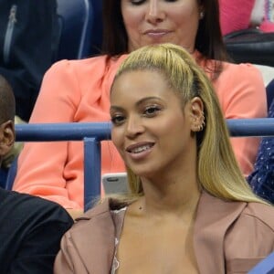 Beyoncé et son mari Jay Z pendant l'US Open 2016 à New York City le 1er Septembre 2016.