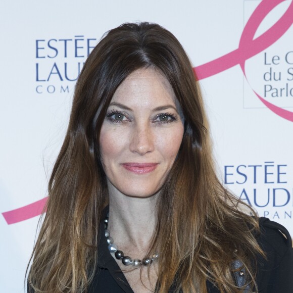 Exclusif - Mareva Galanter - Personnalités à la soirée de lancement "Octobre Rose" pour soutenir l'association contre le cancer du sein et remise du prix Estée Lauder au Café de l'Homme à Paris. Le 26 septembre 2016 © Olivier Borde / Bestimage