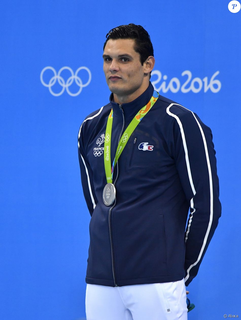 Florent Manaudou aux jeux olympiques de Rio, le 12 août 2016.