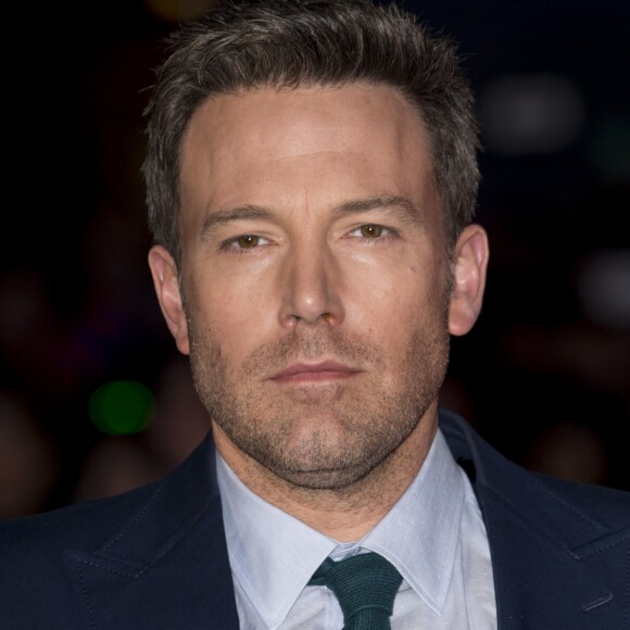 Ben Affleck lors de la première européenne du film "Batman V Superman : L'Aube de la Justice" au Odeon Cinema, Leicester Square à Londres, le 22 mars 2016.