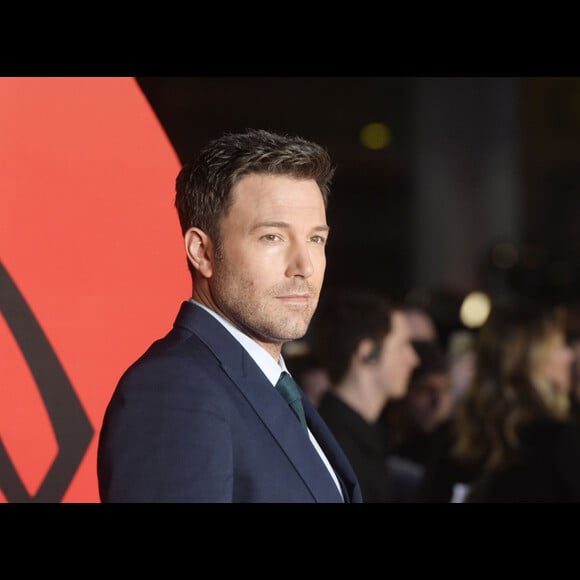 Ben Affleck lors de la première européenne du film "Batman V Superman : L'Aube de la Justice" au Odeon Cinema, Leicester Square à Londres, le 22 mars 2016.