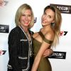 Olivia Newton-John et sa fille Chloe Lattanzi à la Première du film "Syfy's 'Dead 7" à Los Angeles le 1er avril 2016.