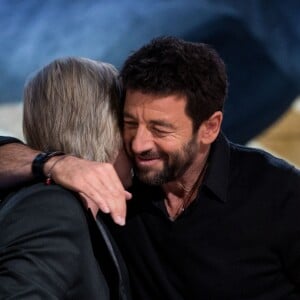 Exclusif - Bénabar, le chanteur Renaud (Renaud Séchan) et Patrick Bruel - Tournage de l'émission "Merci Renaud" dans les studios de la Plaine Saint-Denis le 15 novembre 2016, qui sera diffusée le samedi 17 décembre 2016 en prime time sur France 2. © Cyril Moreau / Bestimage