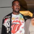 Kim Kardashian et son mari Kanye West arrivent à l'aéroport de Roissy-Charles-de-Gaulle, le 13 juin 2016.